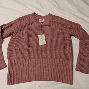 NWT Blush Pink Universal Thread Pullover Sweater